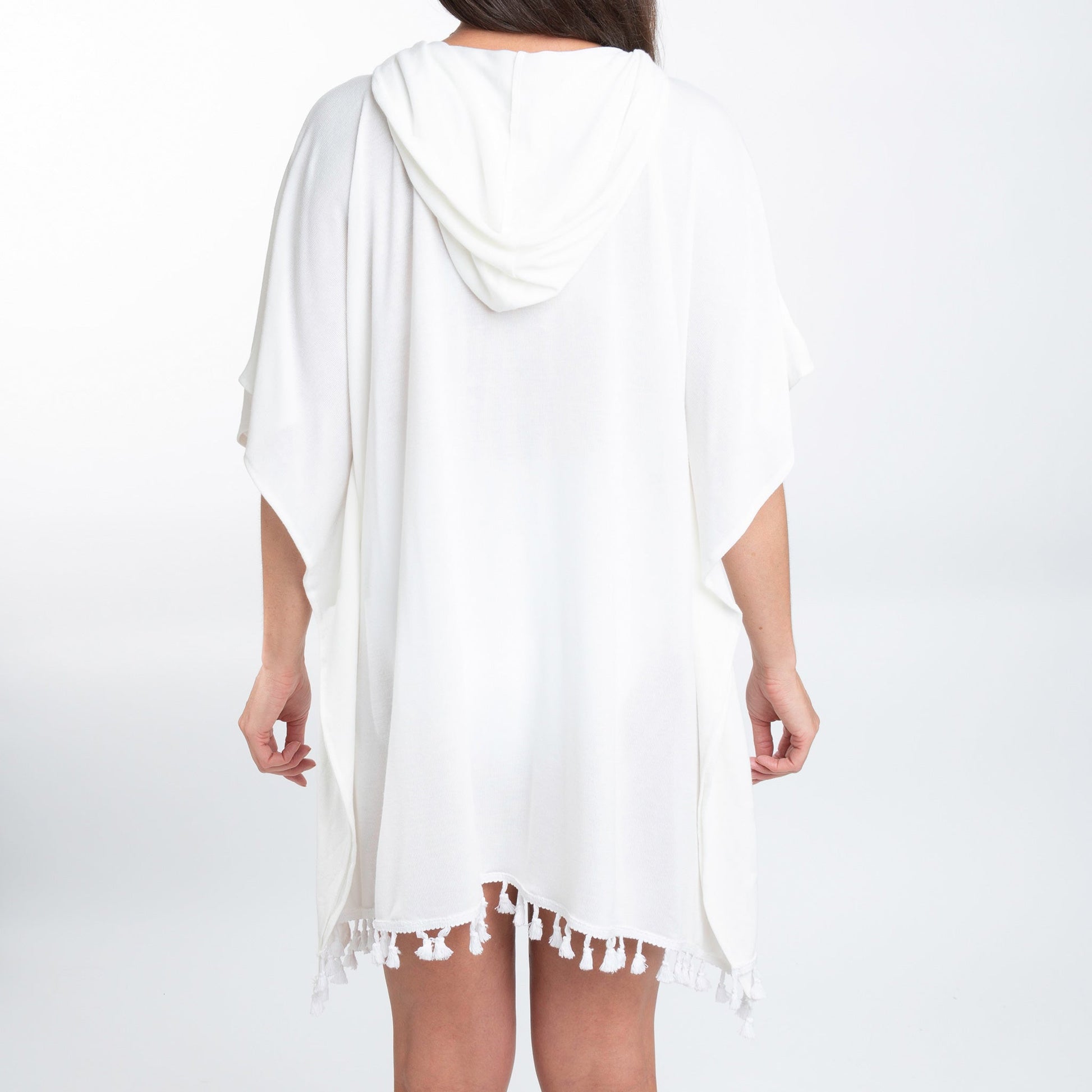 Naomi Hooded Poncho Cover Up