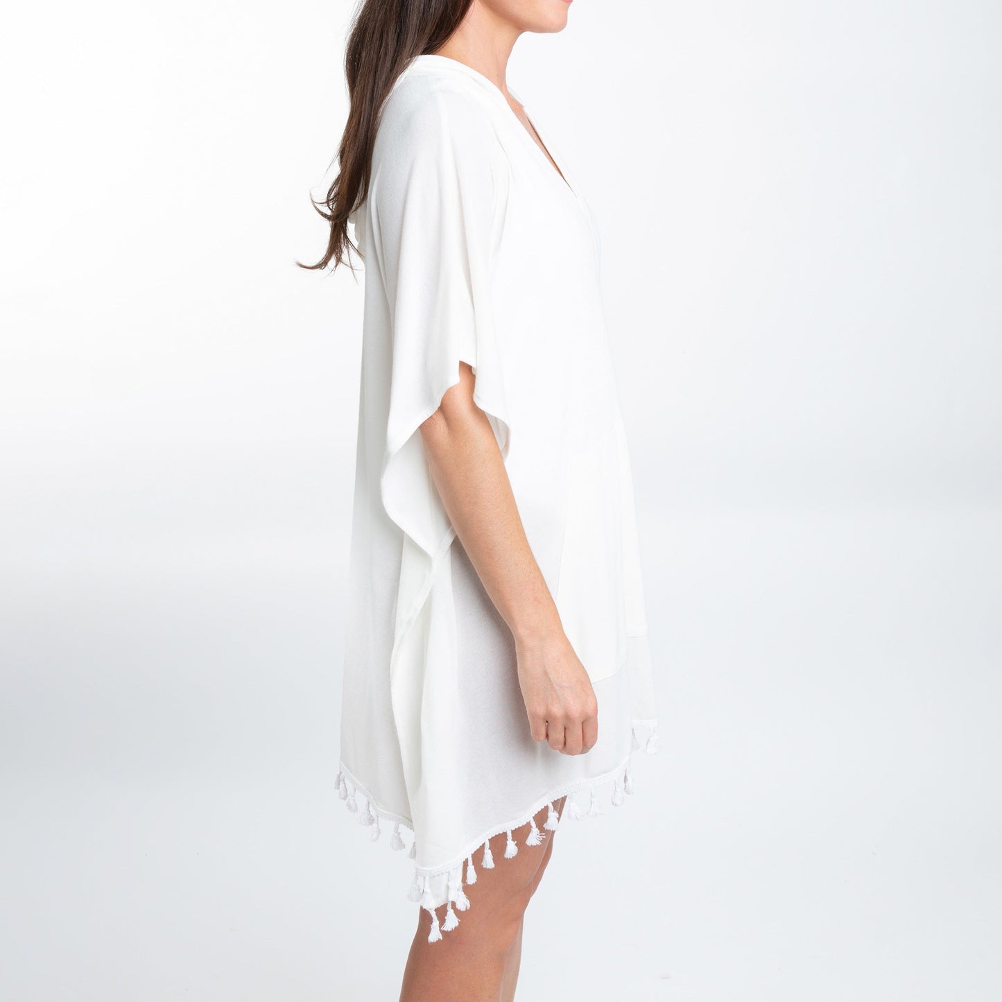 Naomi Hooded Poncho Cover Up
