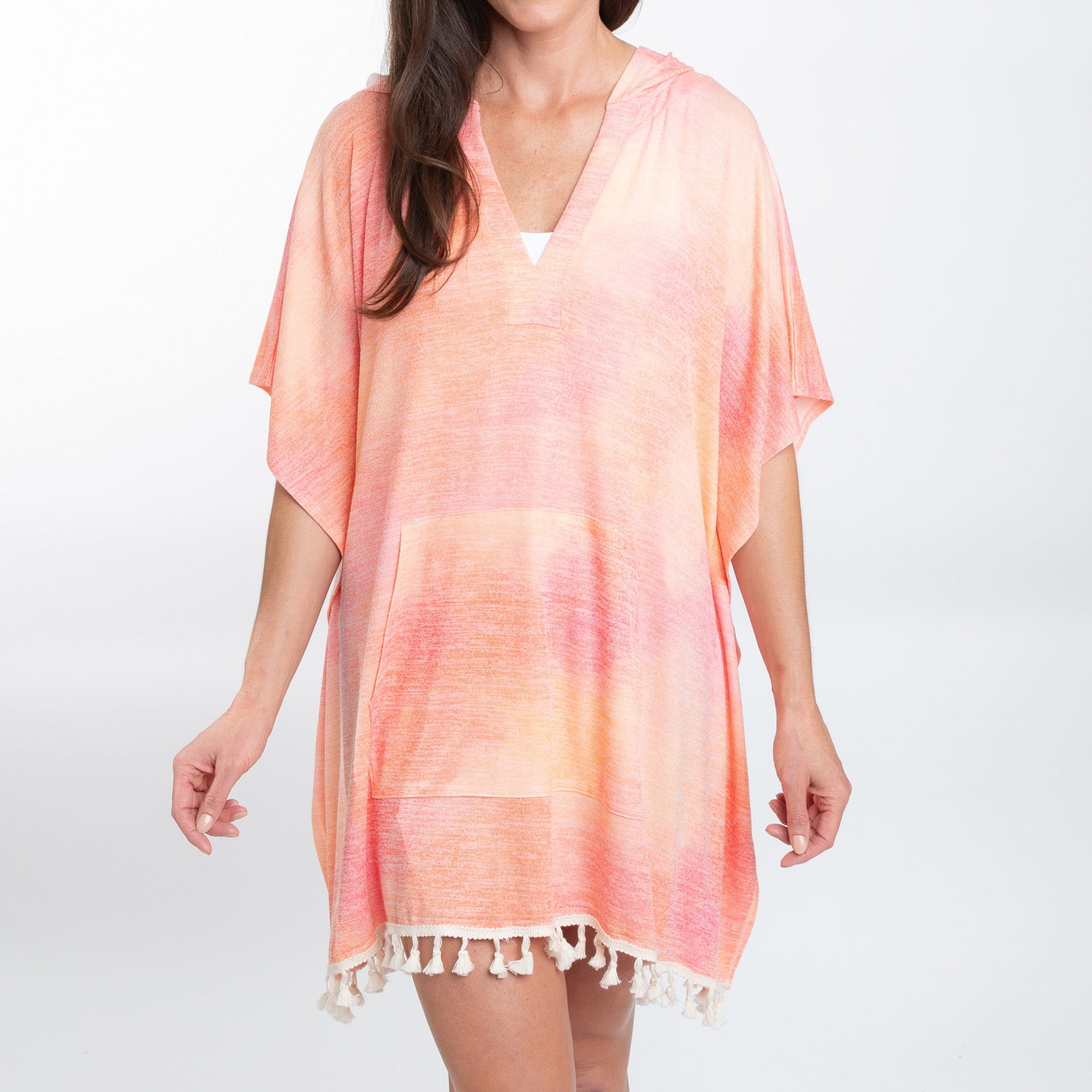 Naomi Hooded Poncho Cover Up