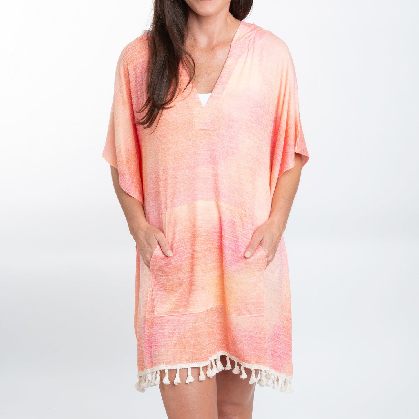 Naomi Hooded Poncho Cover Up