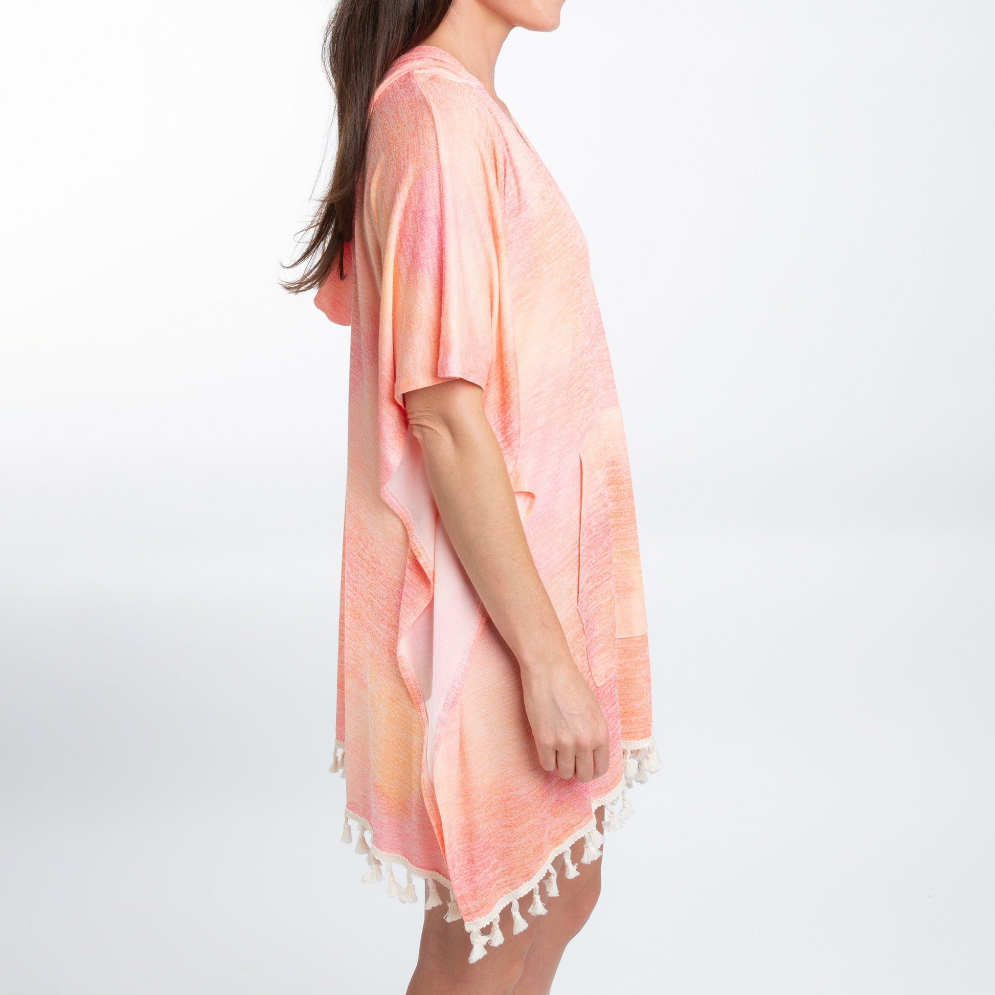 Naomi Hooded Poncho Cover Up