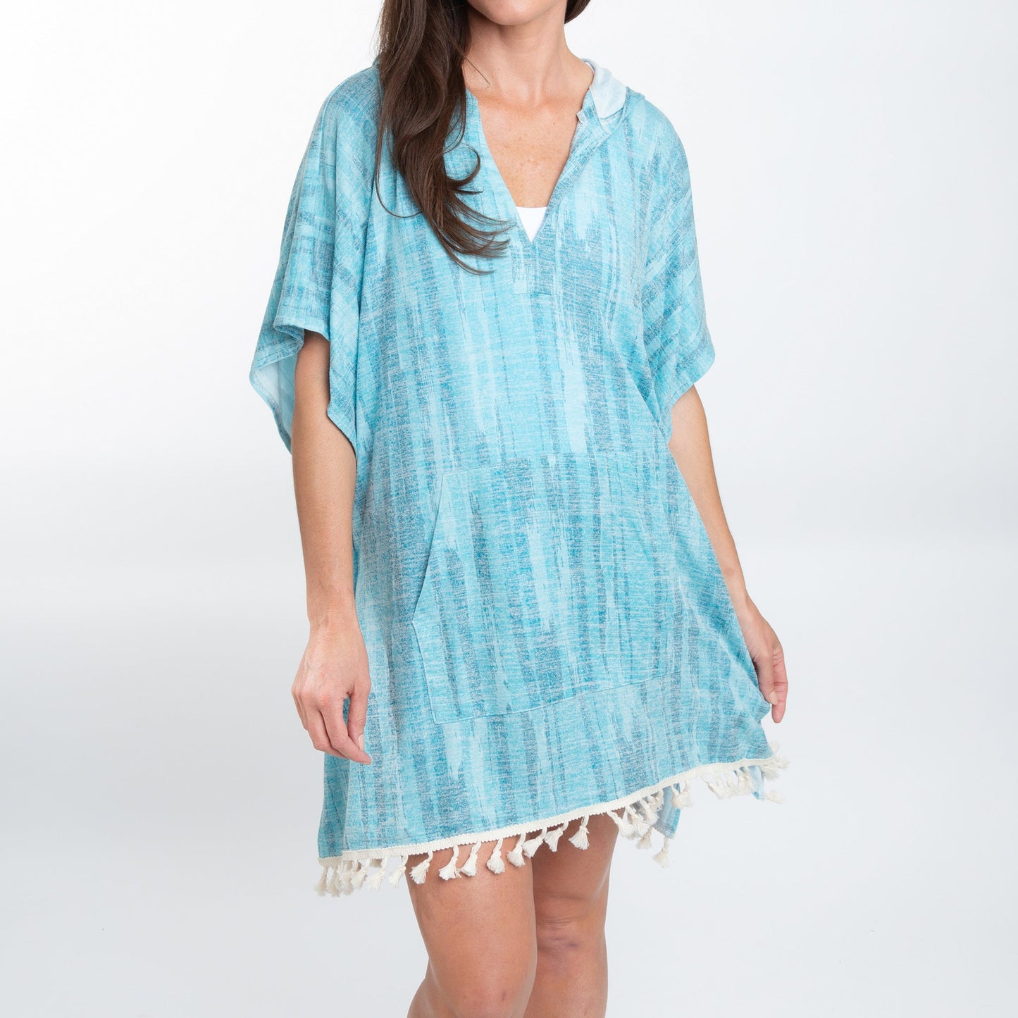 Naomi Hooded Poncho Cover Up