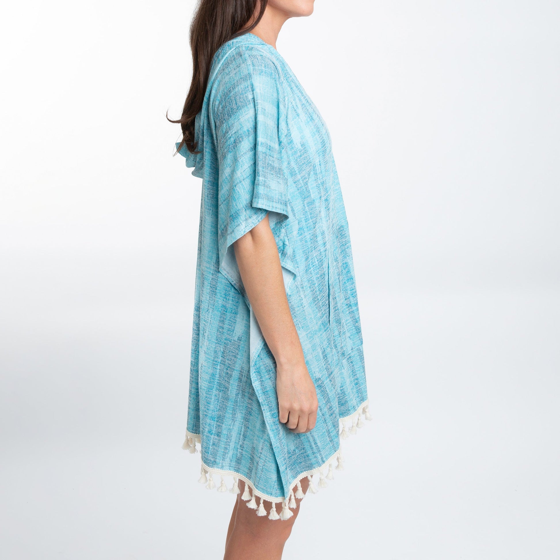 Naomi Hooded Poncho Cover Up