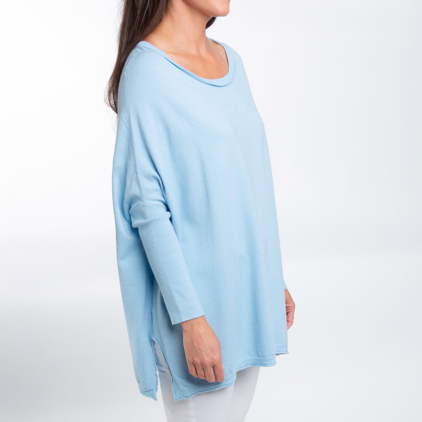 Halsey Relaxed Poncho Sweater