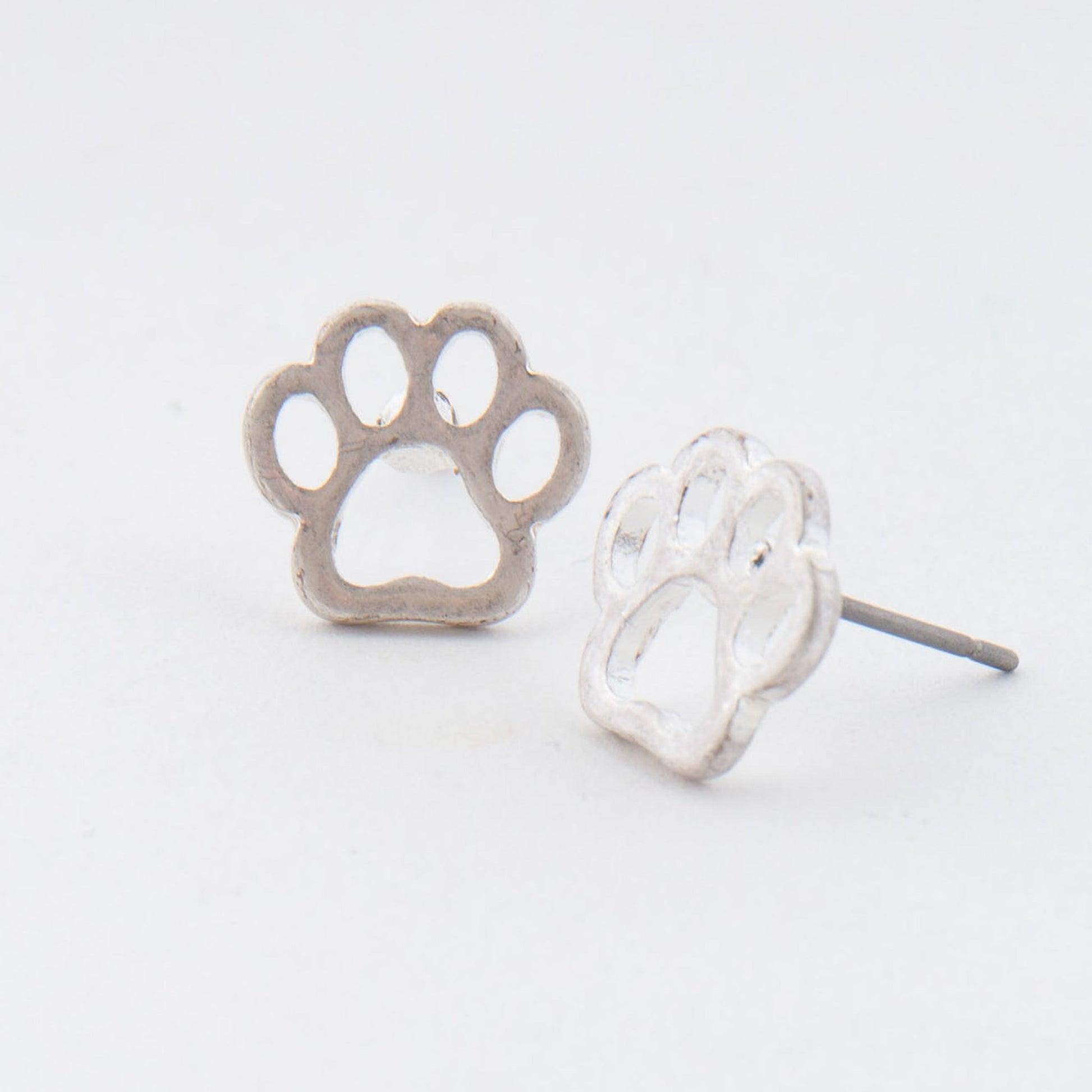 Paw Stud Bud Earrings