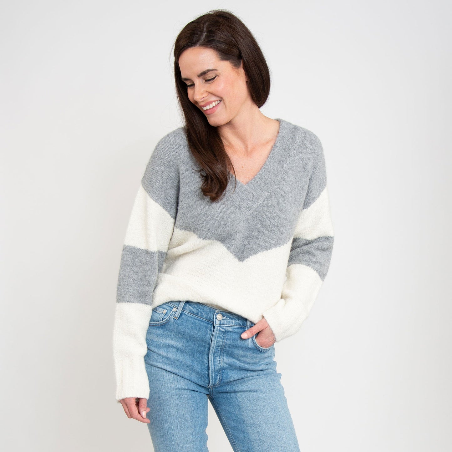 Lacen Color Block Sweater
