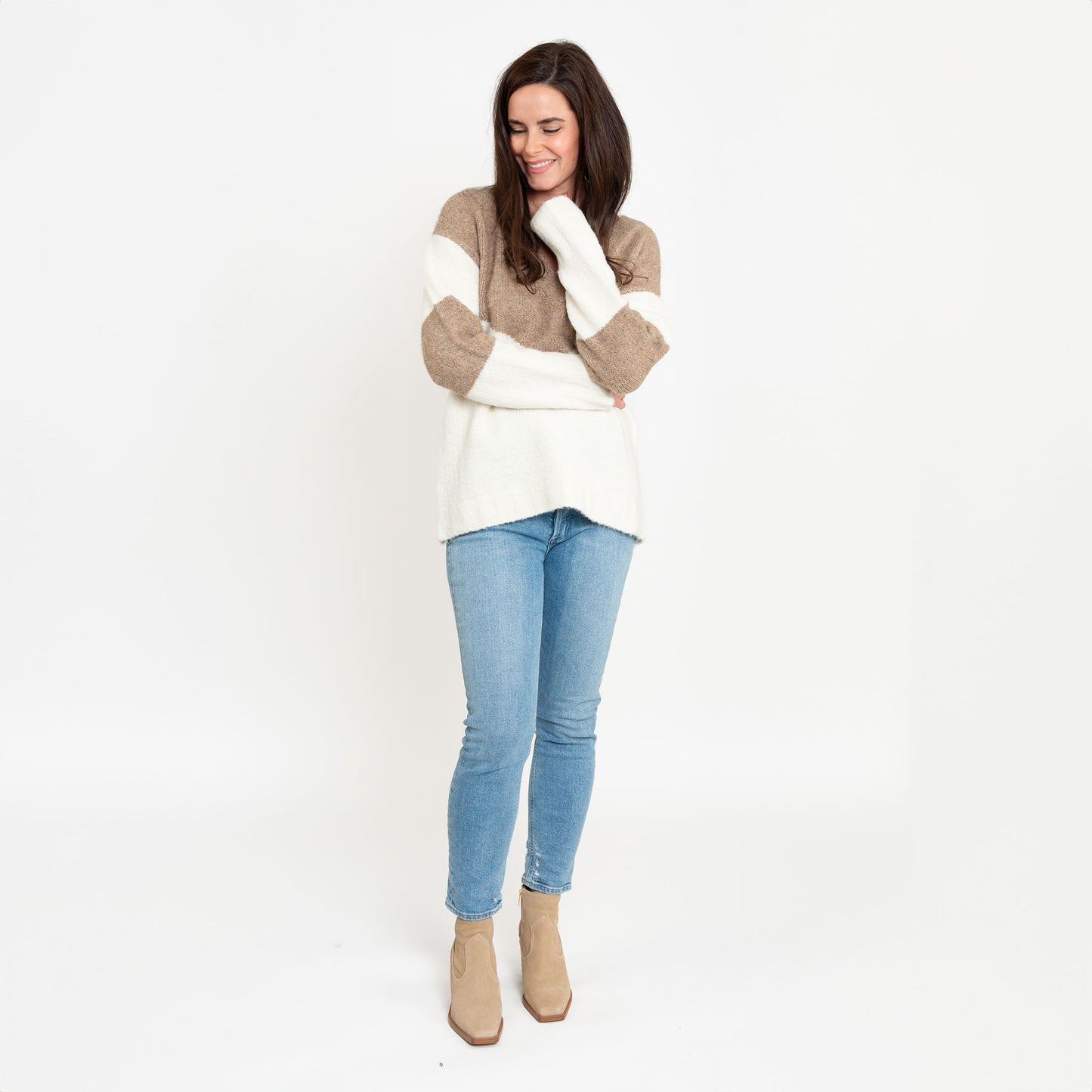 Lacen Color Block Sweater
