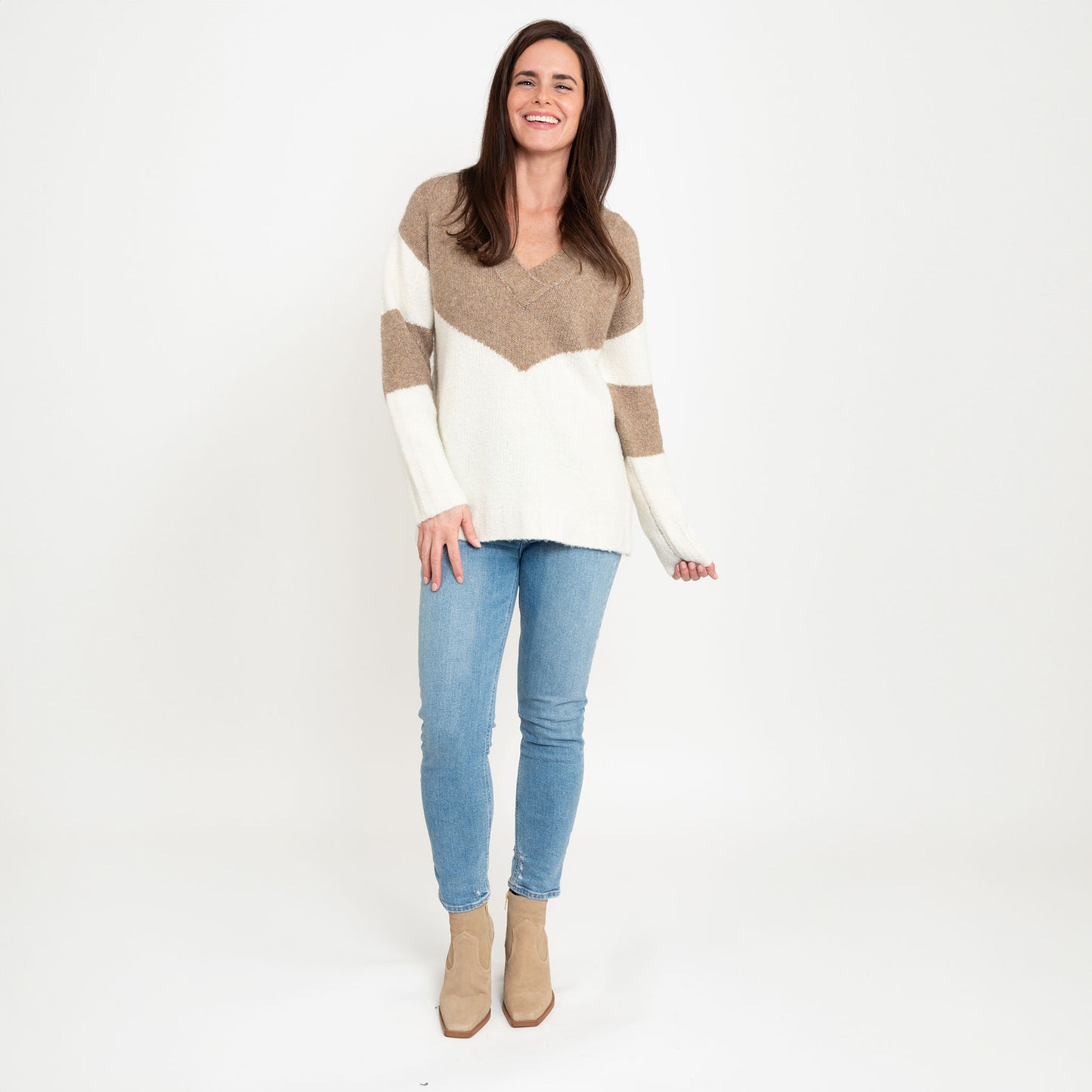 Lacen Color Block Sweater