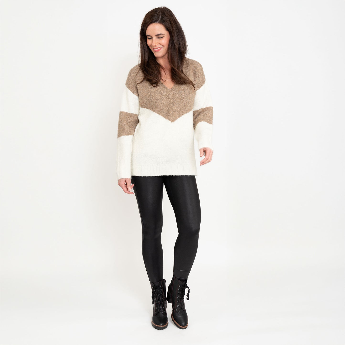 Lacen Color Block Sweater