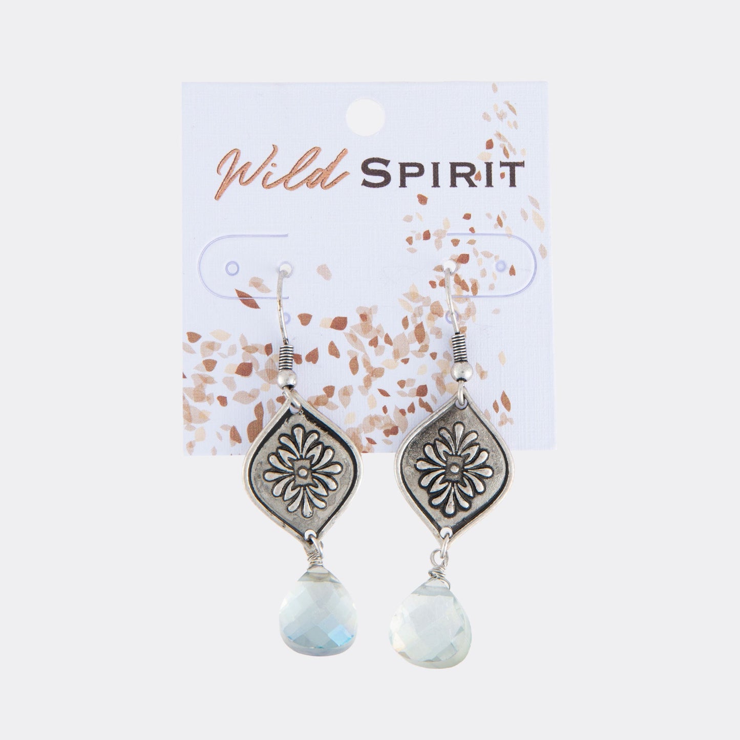 Wild Spirit Beaded Rhombus Earrings