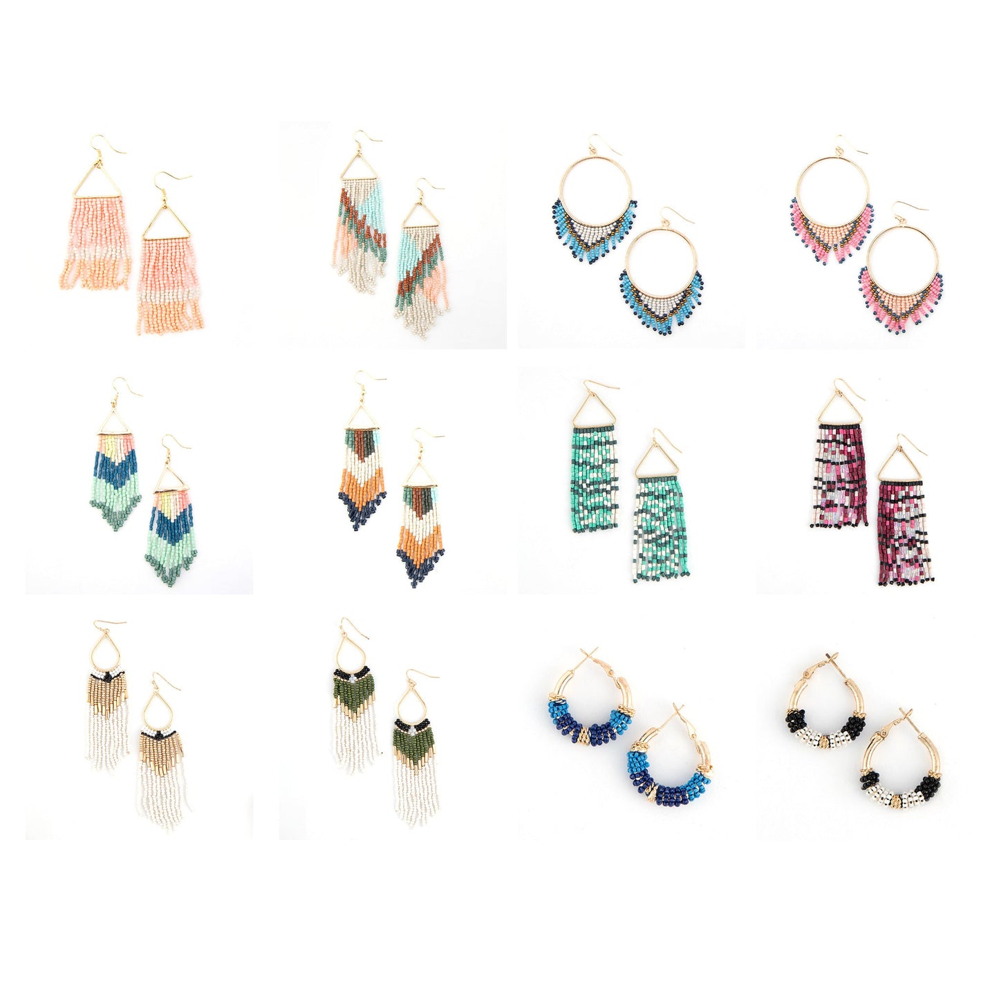 24 Piece Irie Earring Assortment