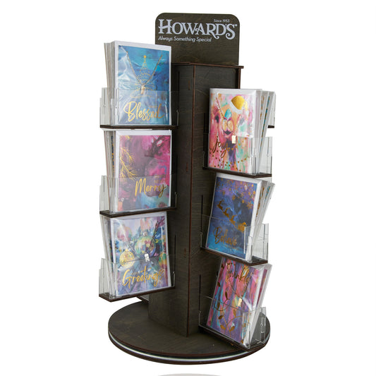 48 Piece Amira Holiday Greeting Card Necklace Unit with Display