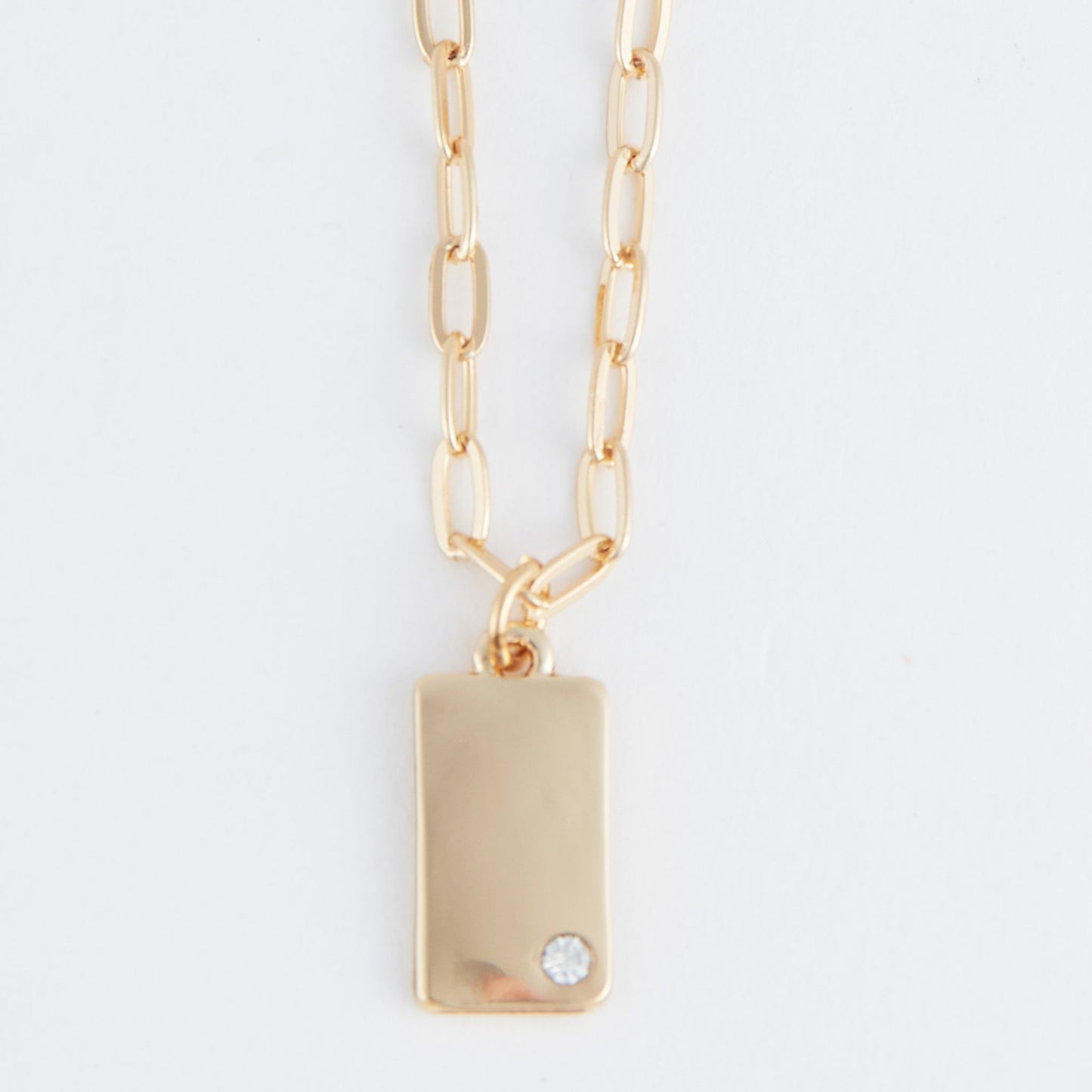 Amira Merry Greeting Card Necklace