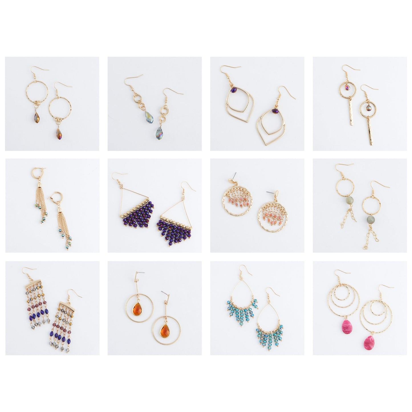 24 Piece Kina Earring Assortment