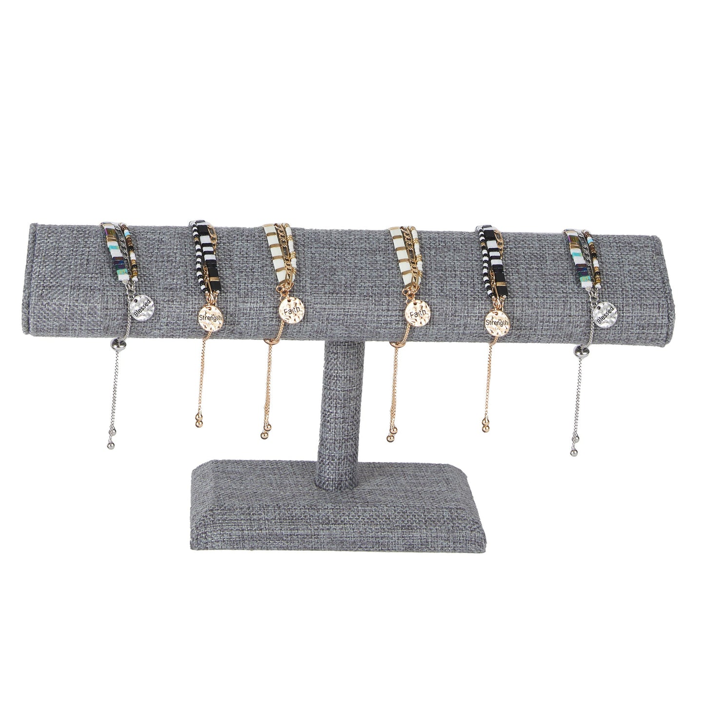 12 Piece Lovisa Inspiration Multi Row Tile Bolo Bracelet Unit with Display