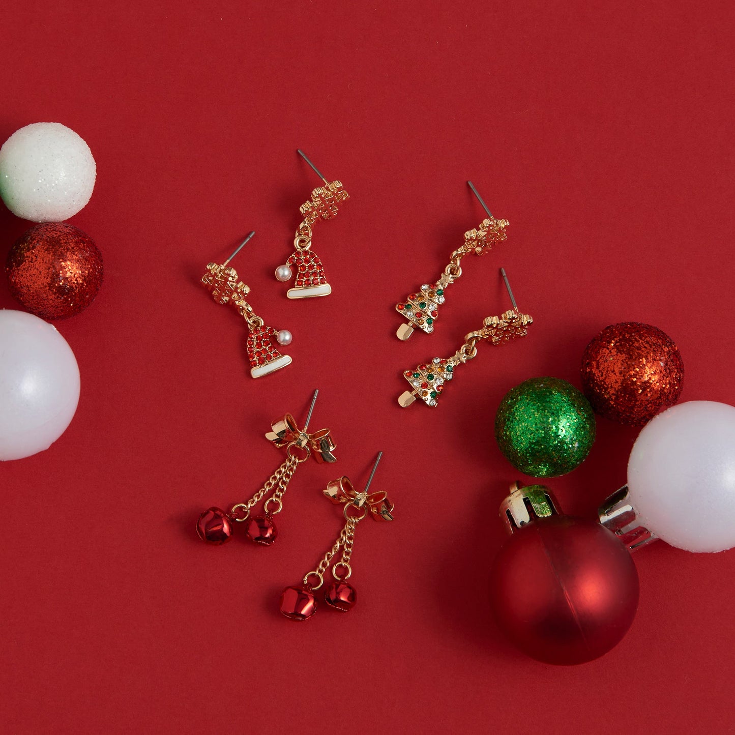 Holiday Bow Earrings