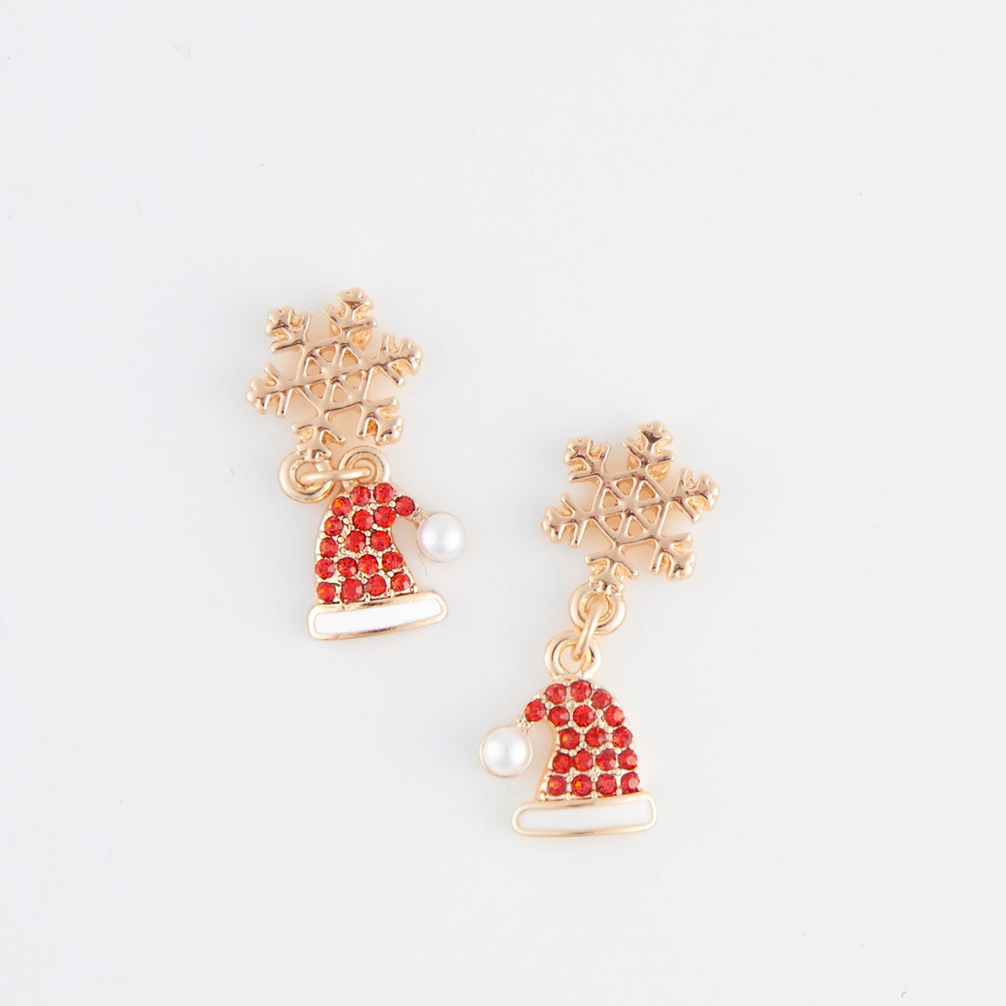 Holiday Santa Hat Earrings