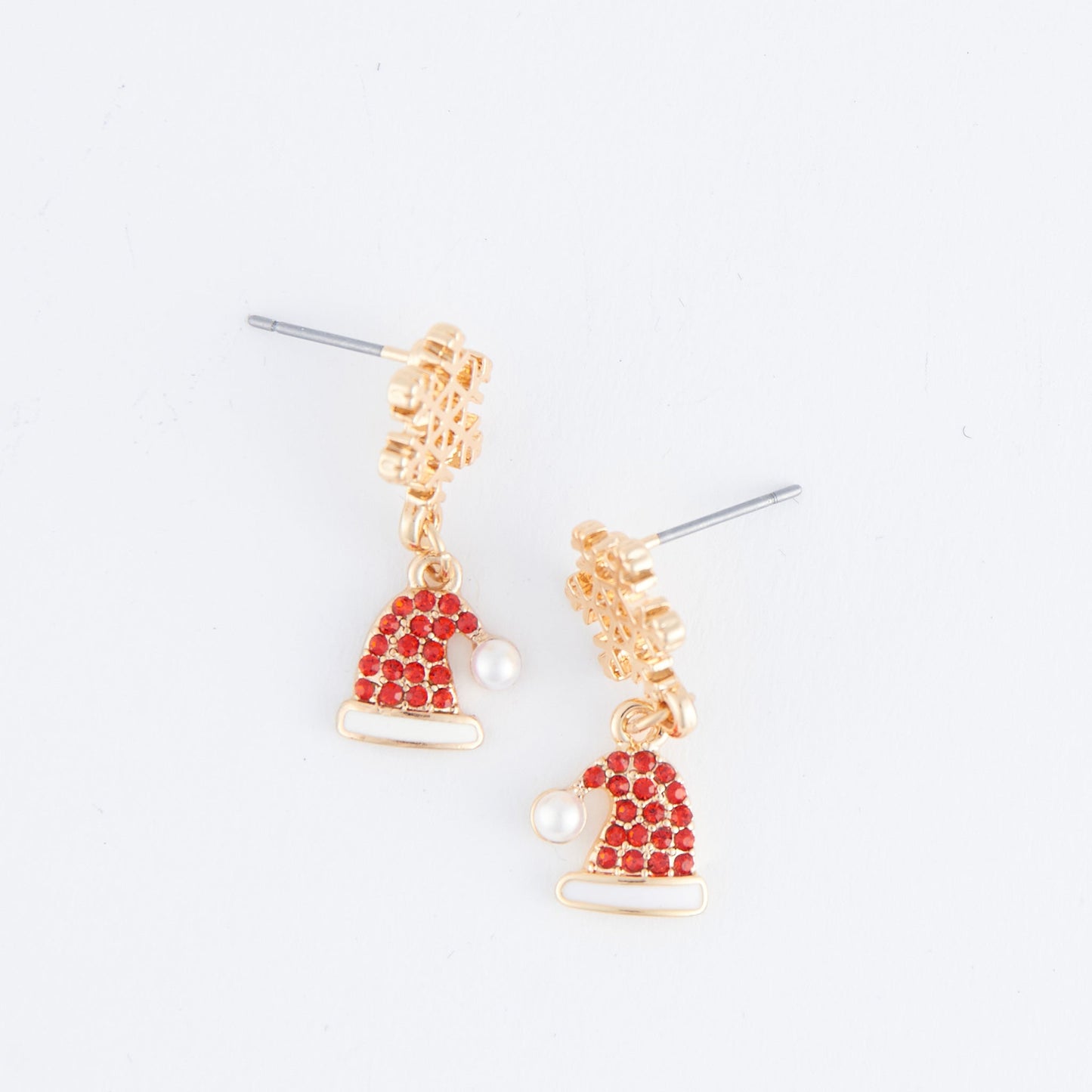 Holiday Santa Hat Earrings