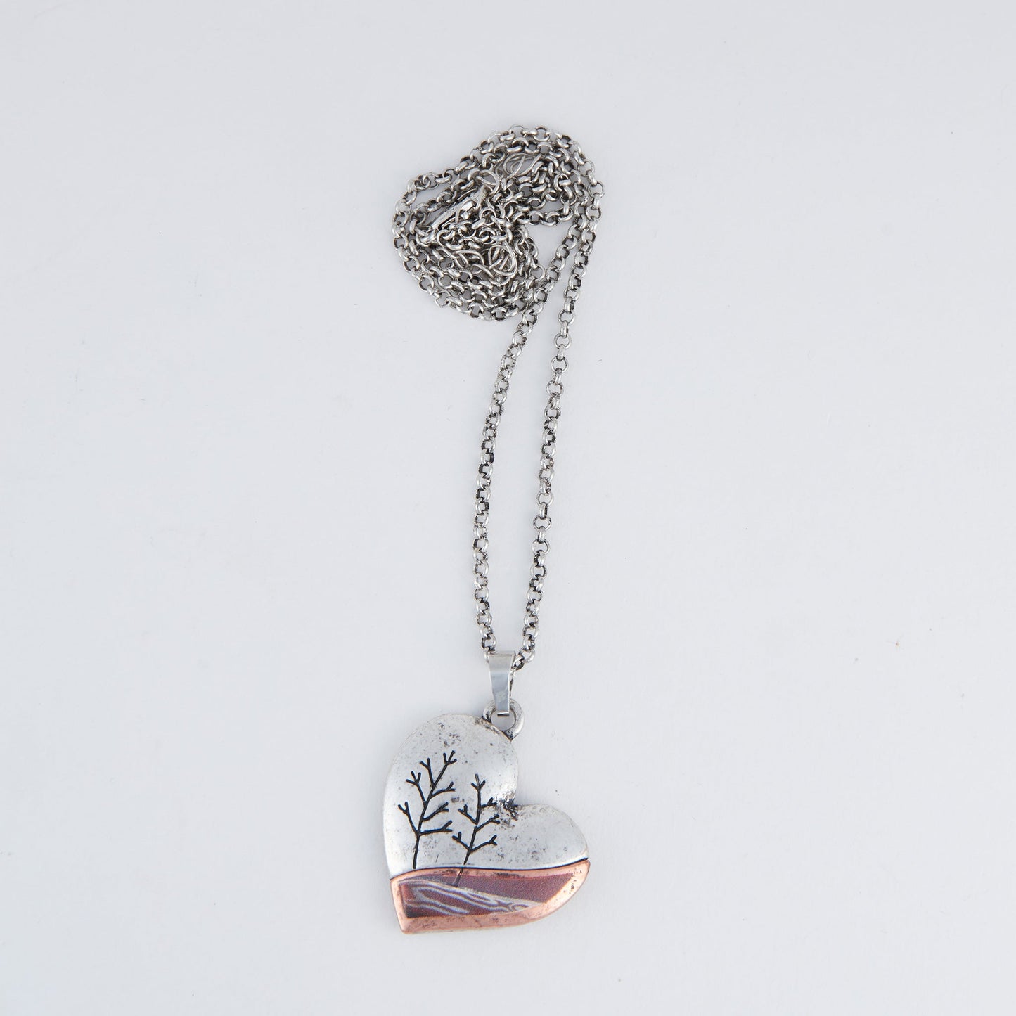 Kelso Nature Heart Pendant Necklace