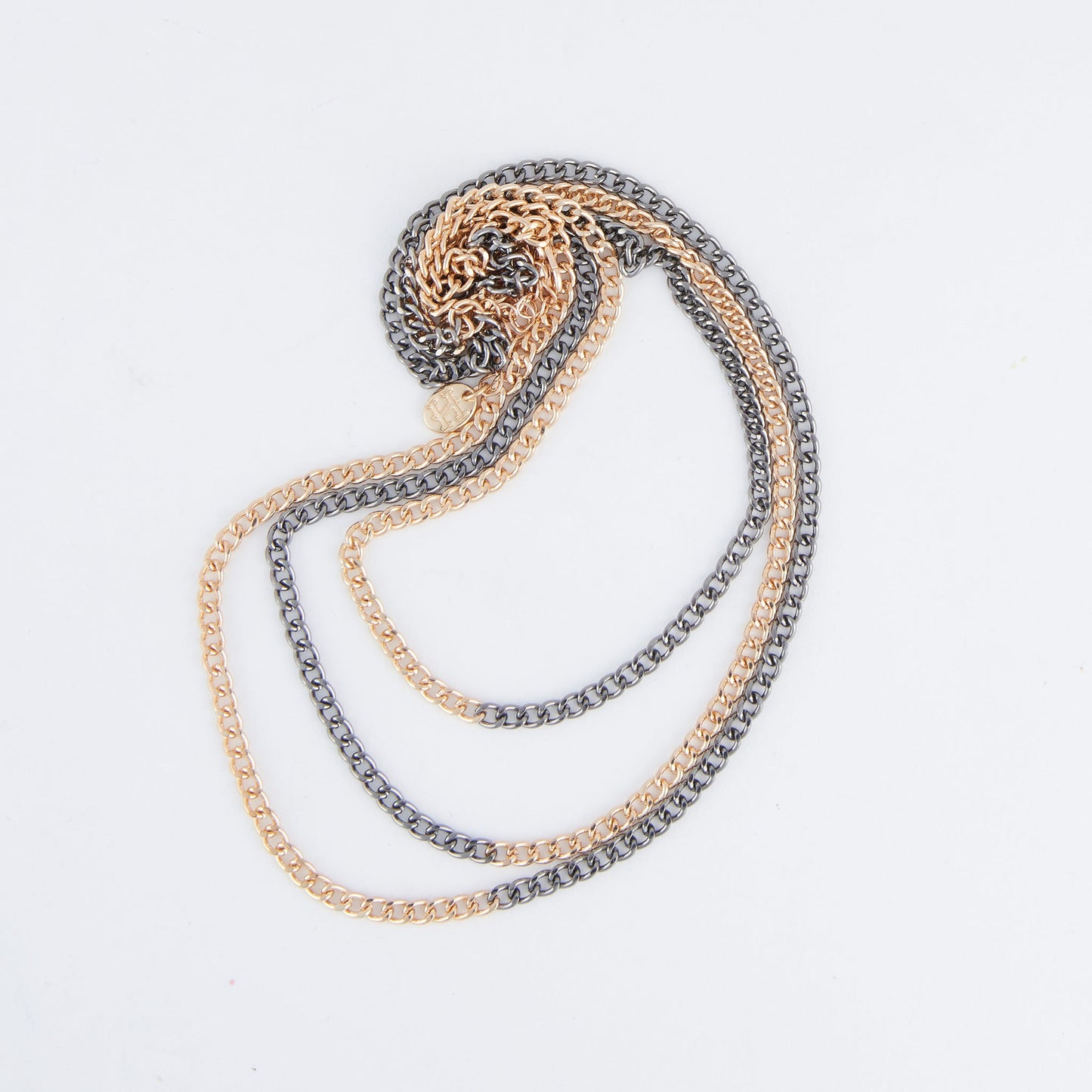 Melia Two Tone Layered Necklace