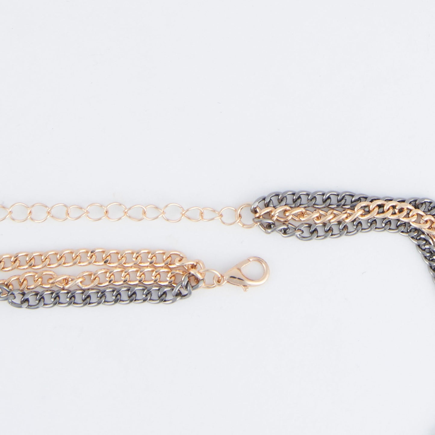 Melia Two Tone Layered Necklace