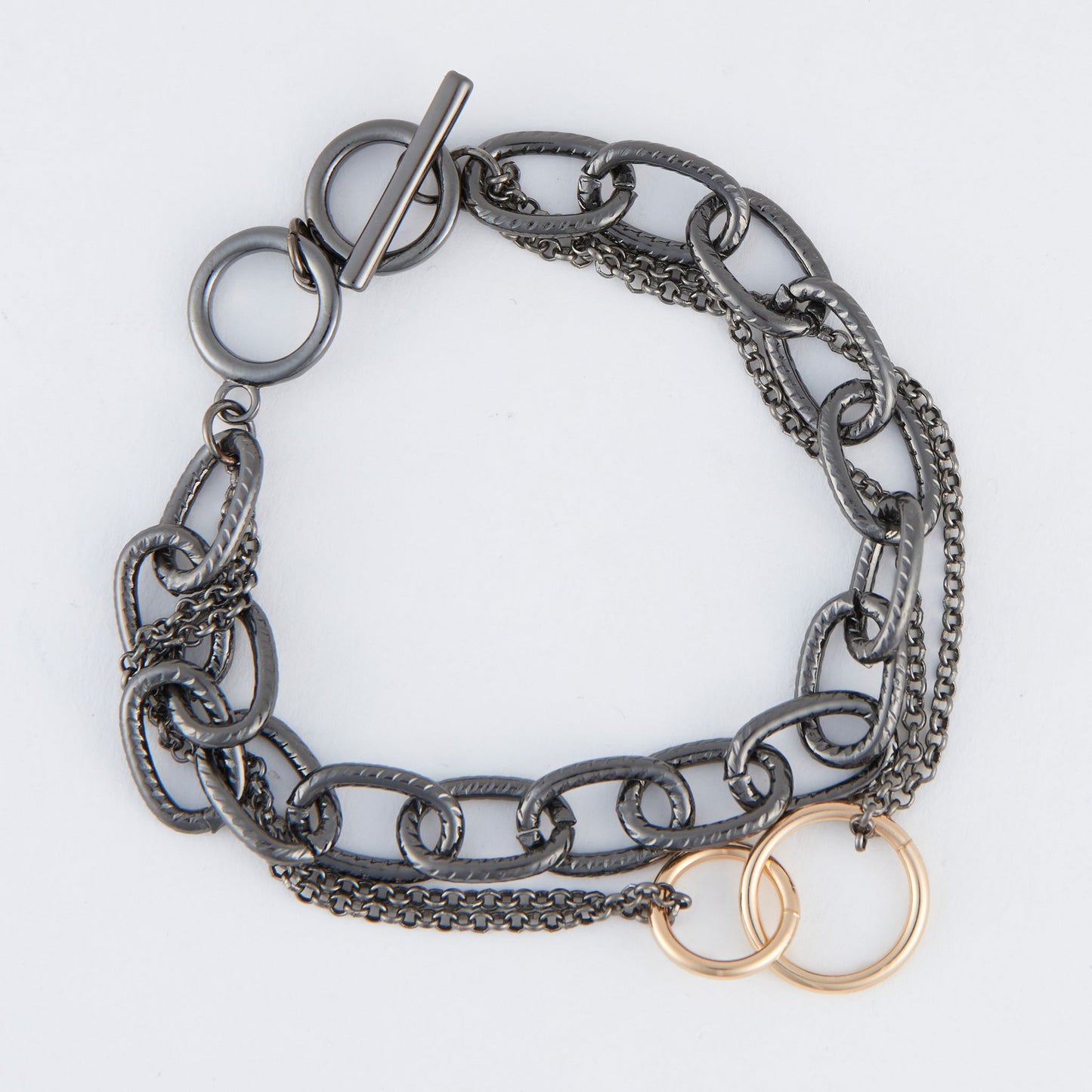 Amara Multi Row Toggle Bracelet