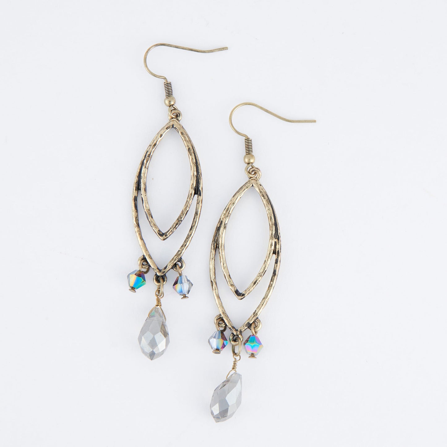 Wild Spirit Double Oval Earrings
