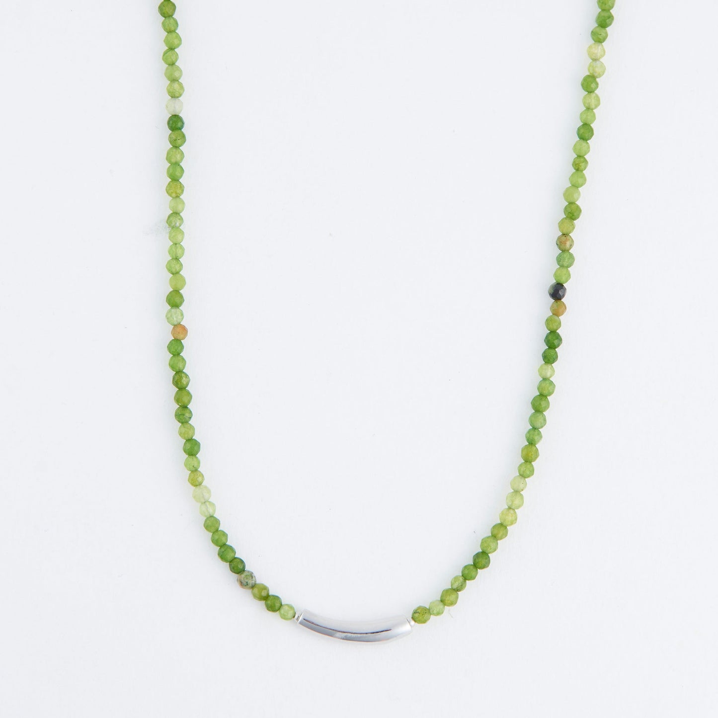 Aira Genuine Fluorite Dainty Necklace