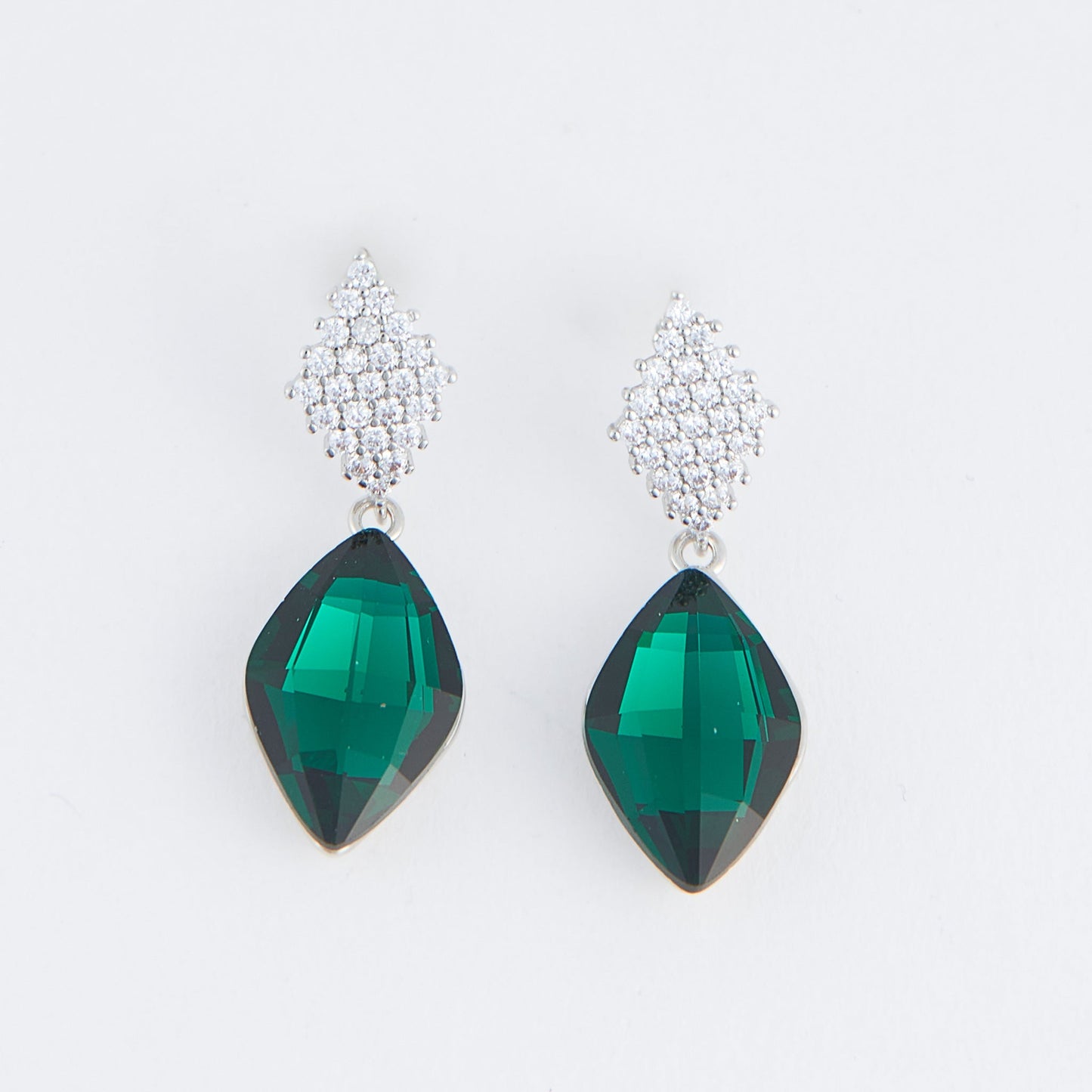 Coraline Diamond Gemstone Earrings