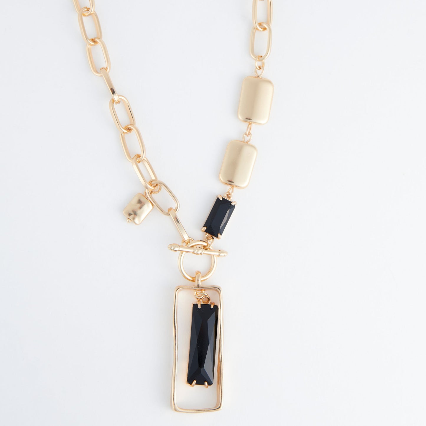 Juliette Toggle Collar Pendant Necklace