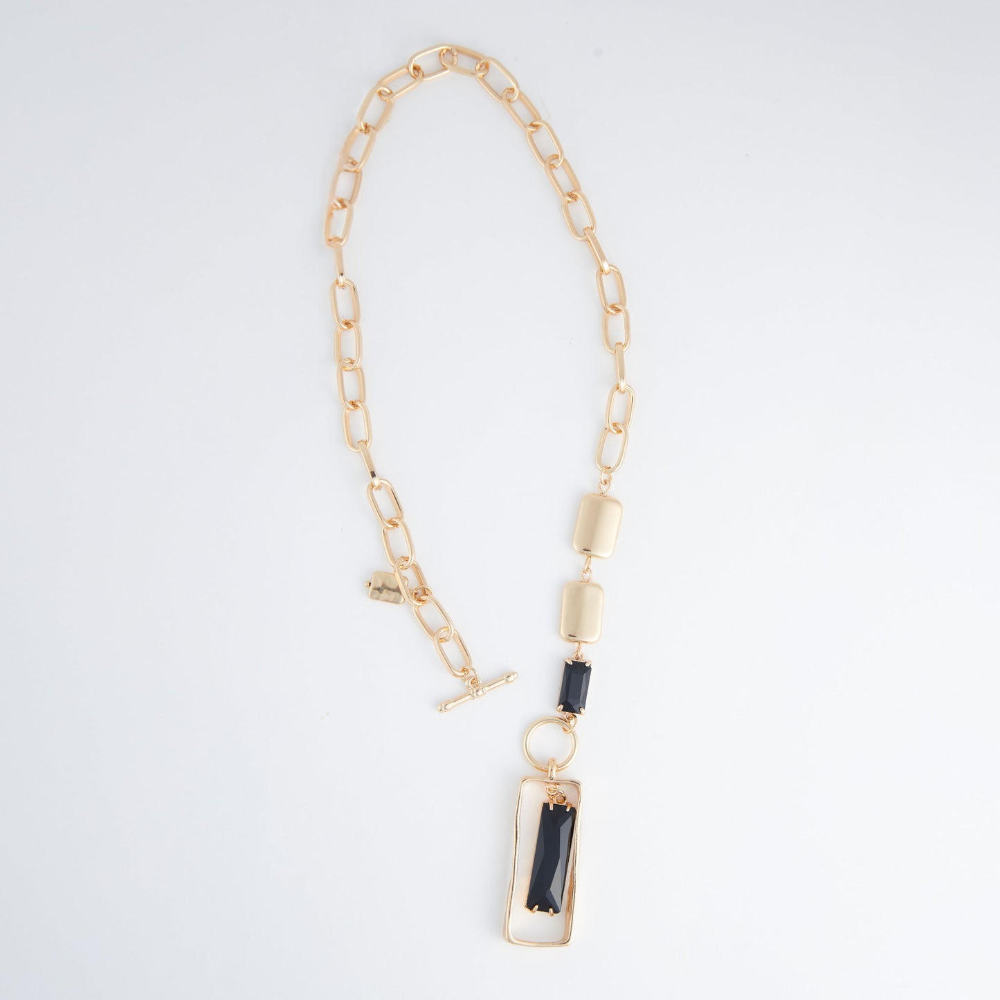 Juliette Toggle Collar Pendant Necklace