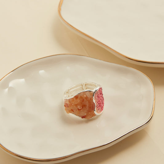 Penelope Enamel Statement Ring