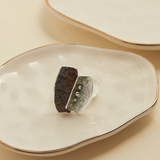 Penelope Enamel Statement Ring