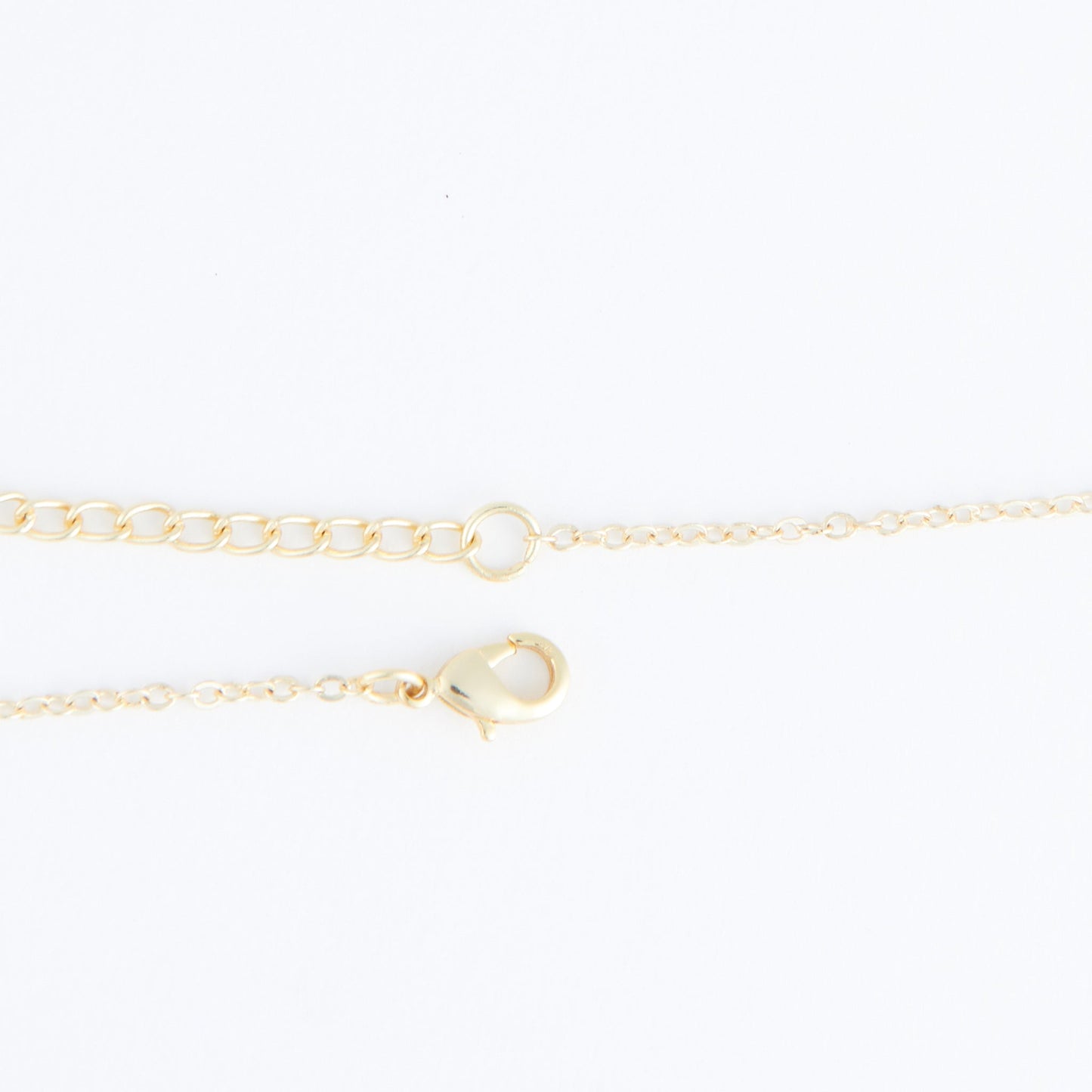 Laylinn Druzy Cross Charm Pendant Necklace