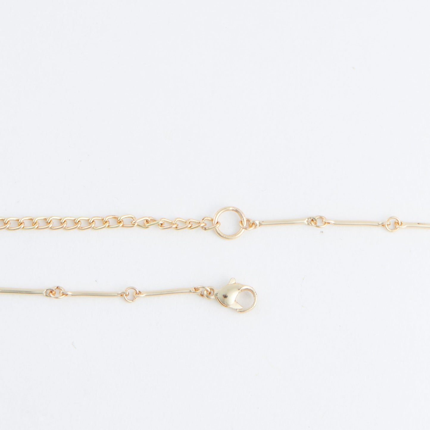 Jemme Double Heart Charm Necklace