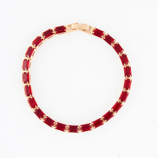 Stella Baguette Gemstone Bracelet
