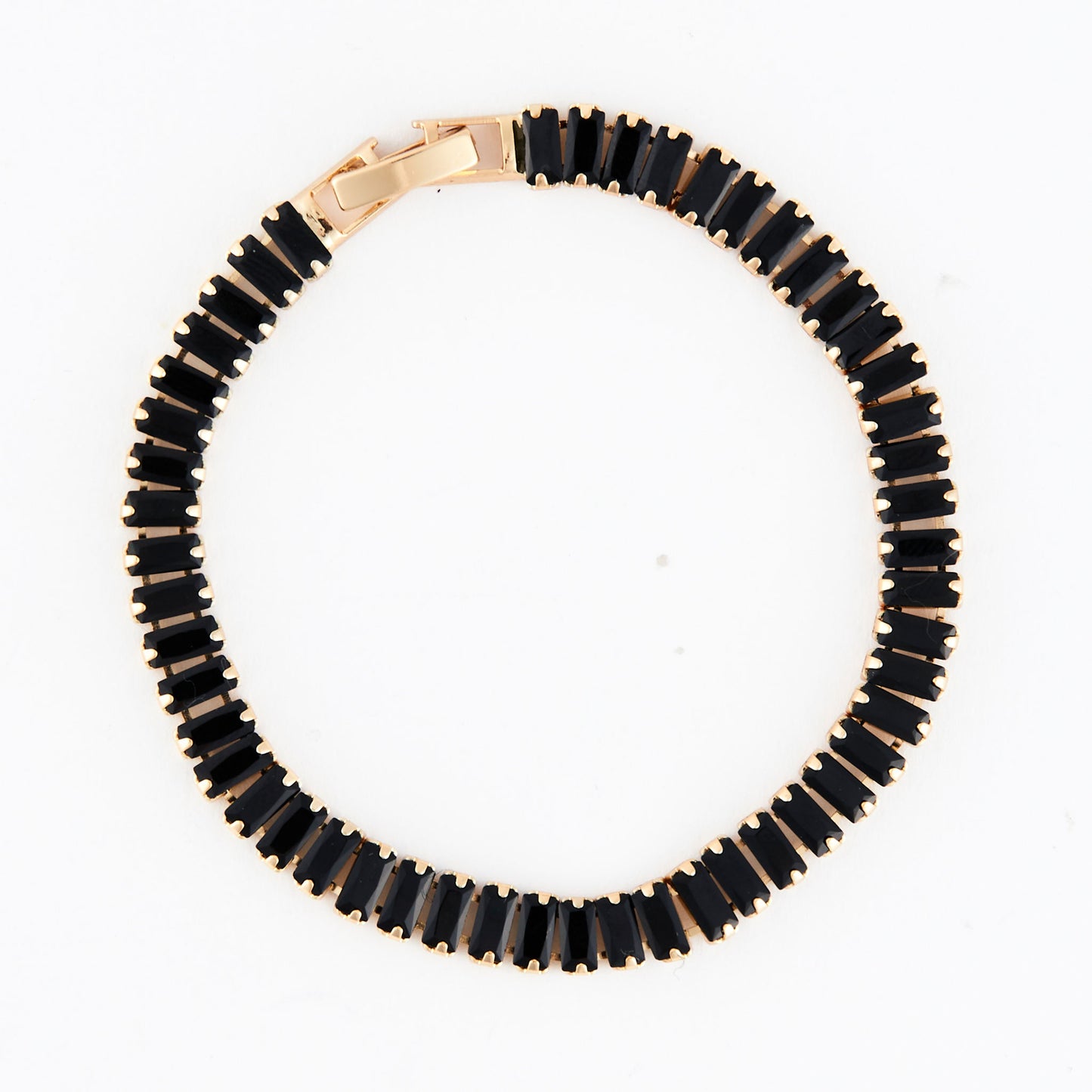 Stella Baguette Gemstone Bracelet