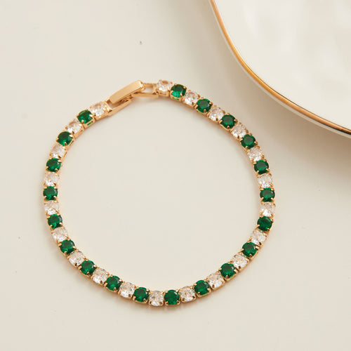 Stella Round Gemstone Bracelet