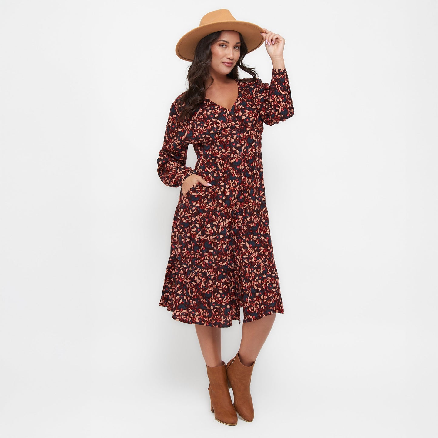 Drew Tiered Dress