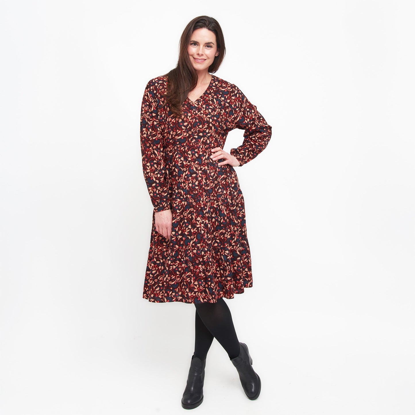 Drew Tiered Dress