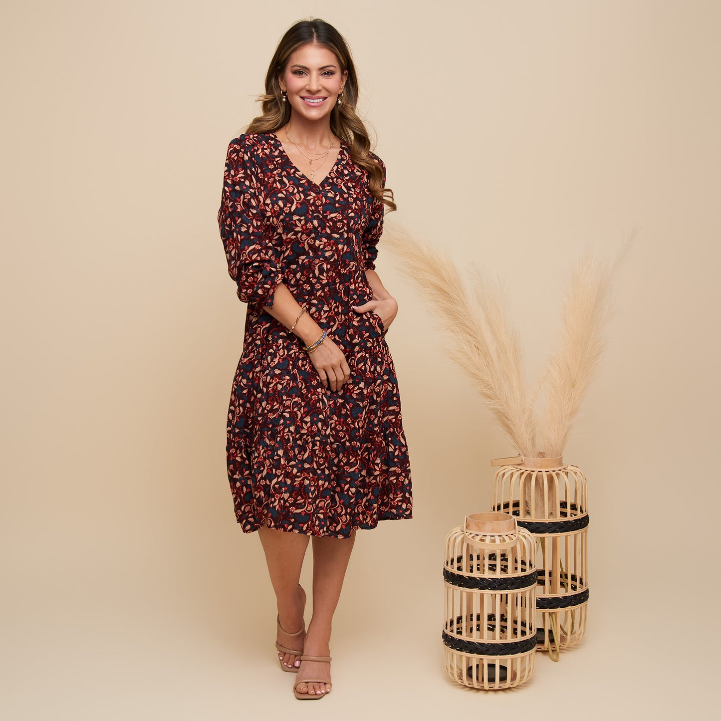 Drew Tiered Dress