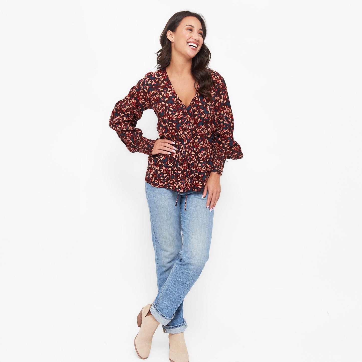 Drew Tiered Blouse