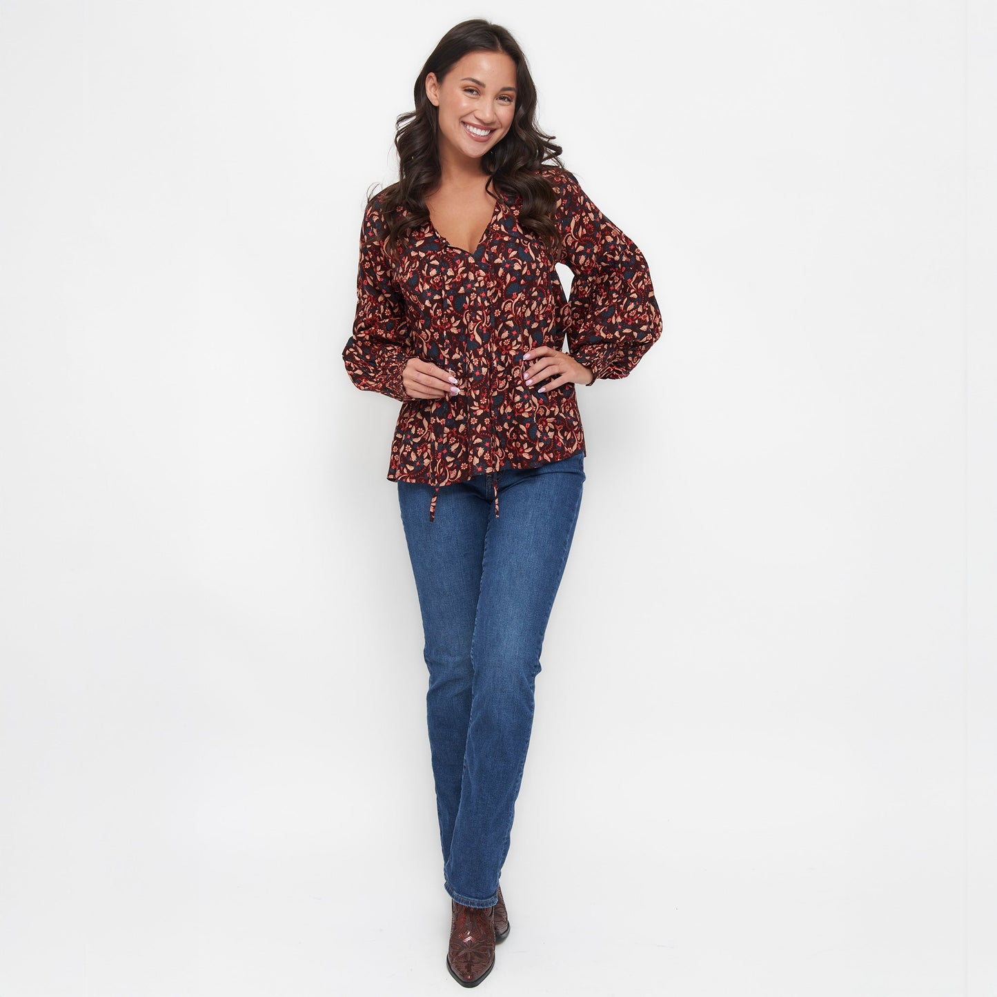 Drew Tiered Blouse