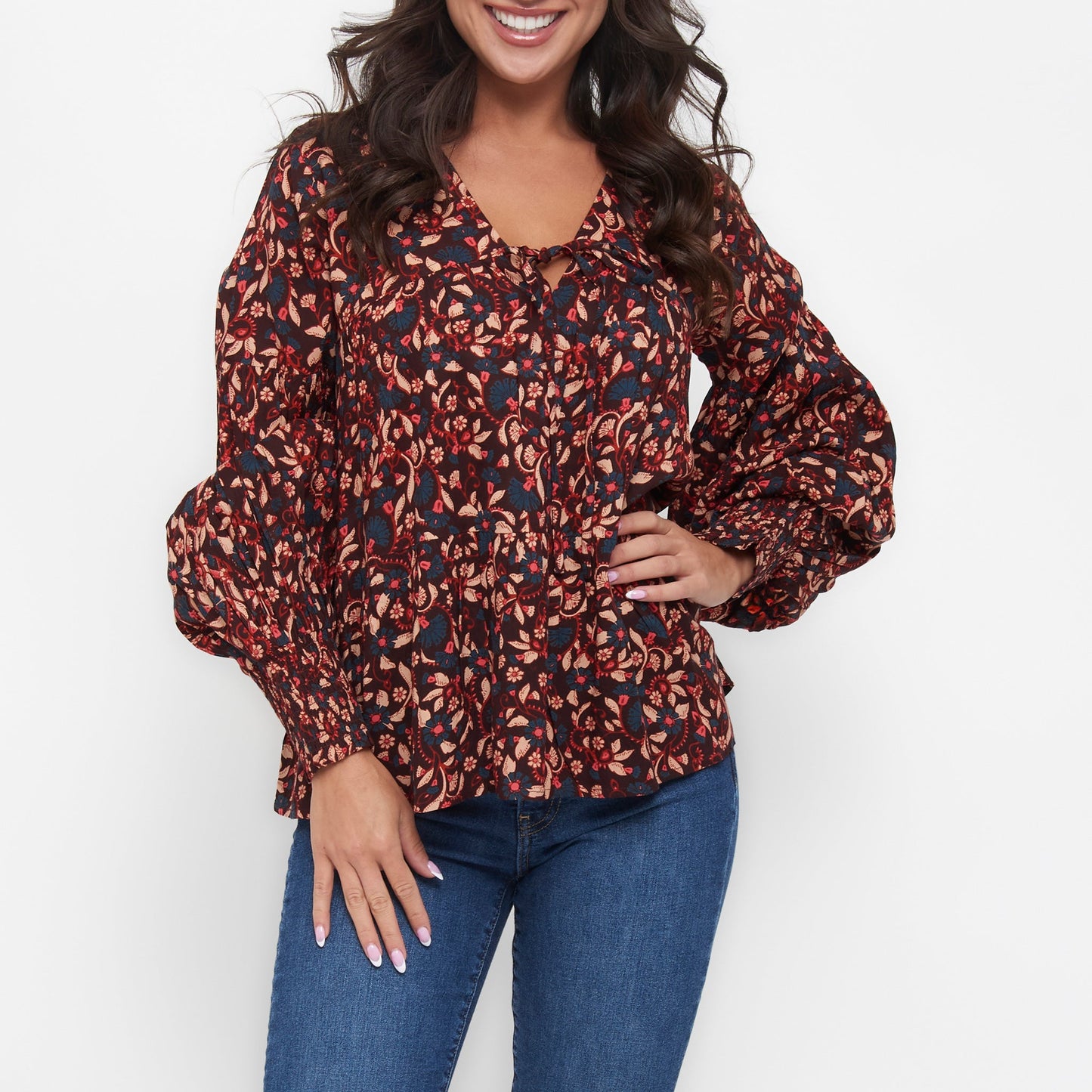 Drew Tiered Blouse