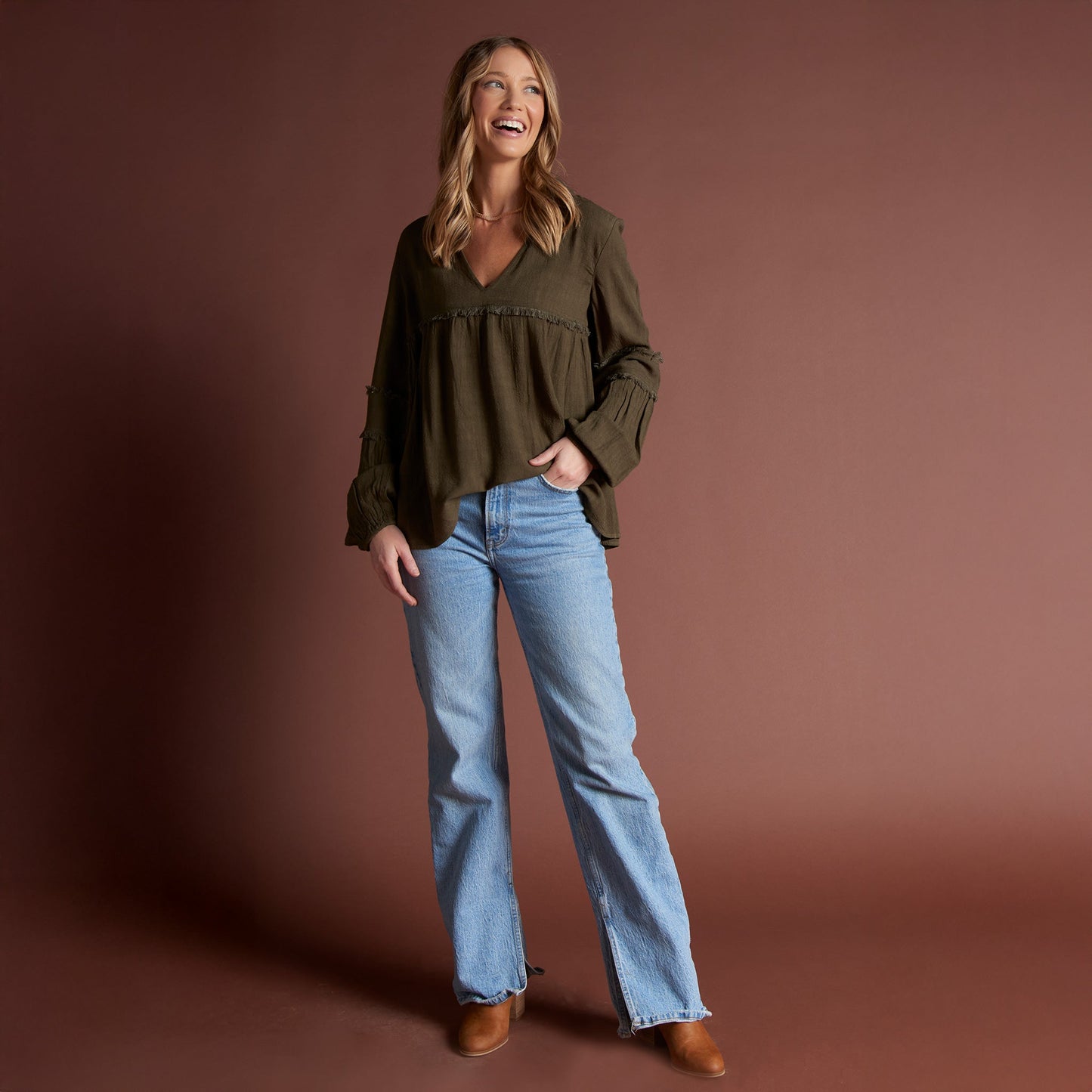 Blayke Babydoll Blouse