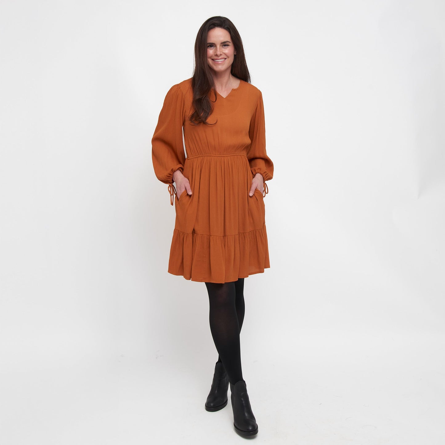 Clove Tiered Dress