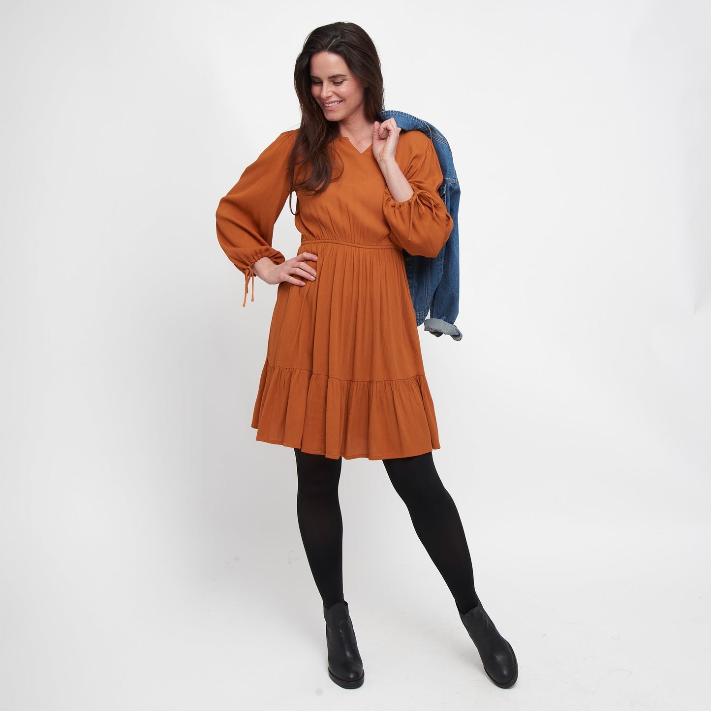 Clove Tiered Dress