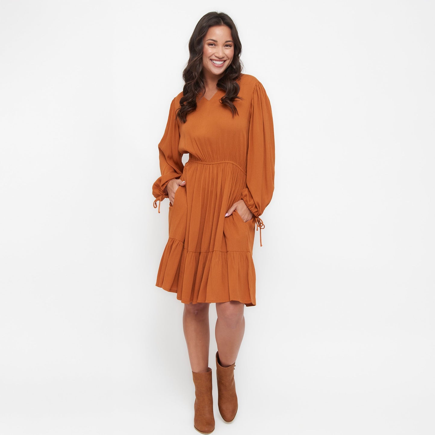 Clove Tiered Dress