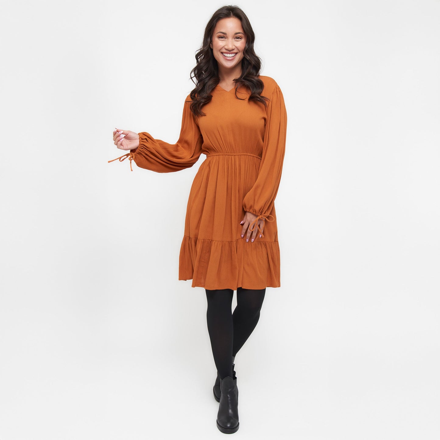 Clove Tiered Dress