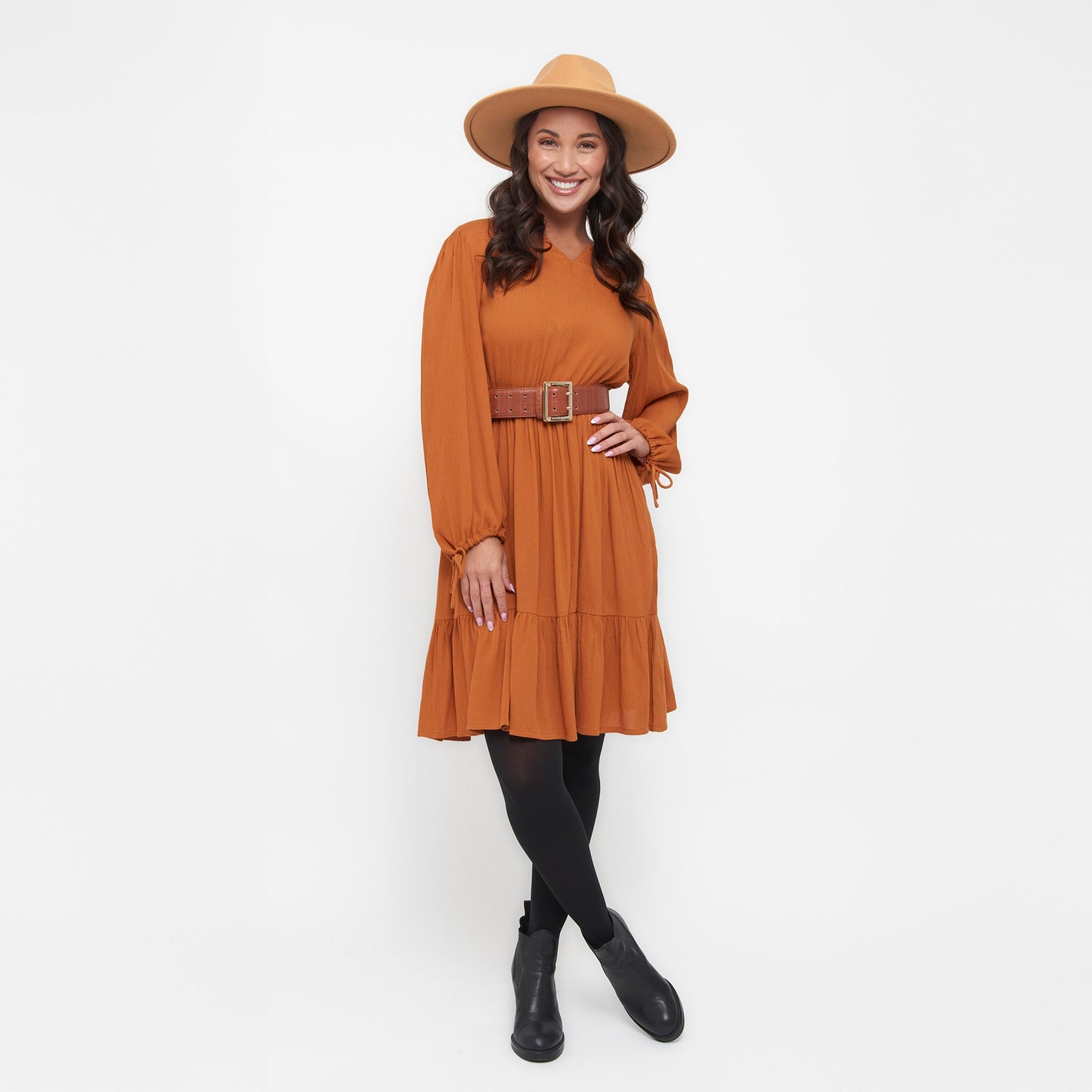 Clove Tiered Dress